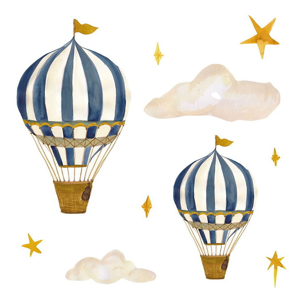 Thats Mine Wallstickers - Dreamy Balloons - Blå