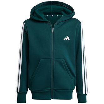 adidas Performance Cardigan - J 3S FL FZ HD - Airivy/Hvid