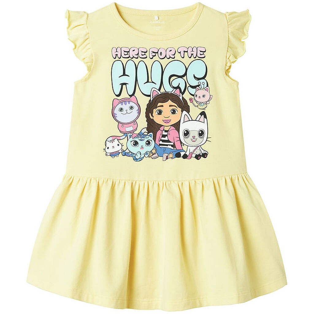 Name It Kjole - NmfMette - Chardonnay