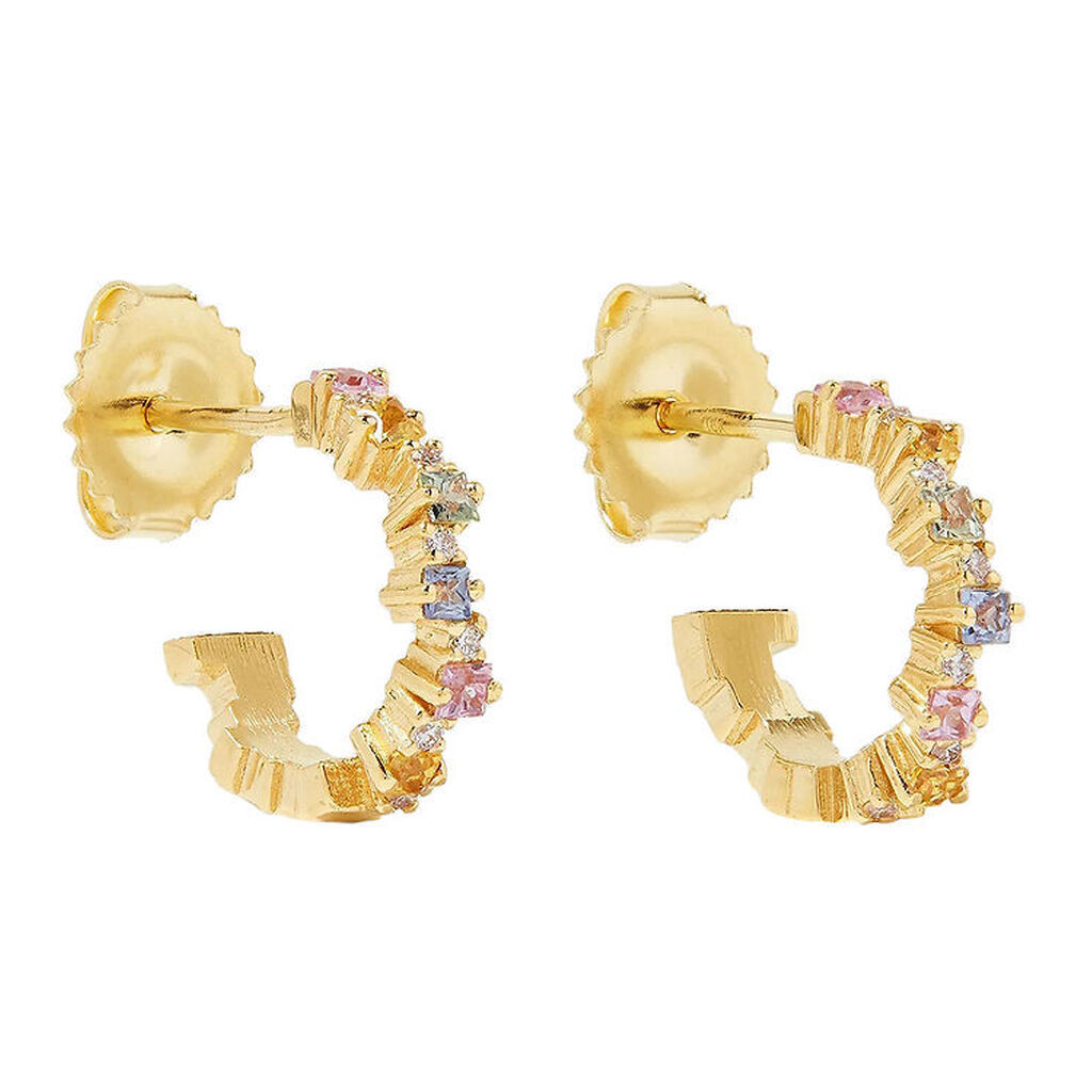 MillaVanilla Øreringe - Pastel/Guld