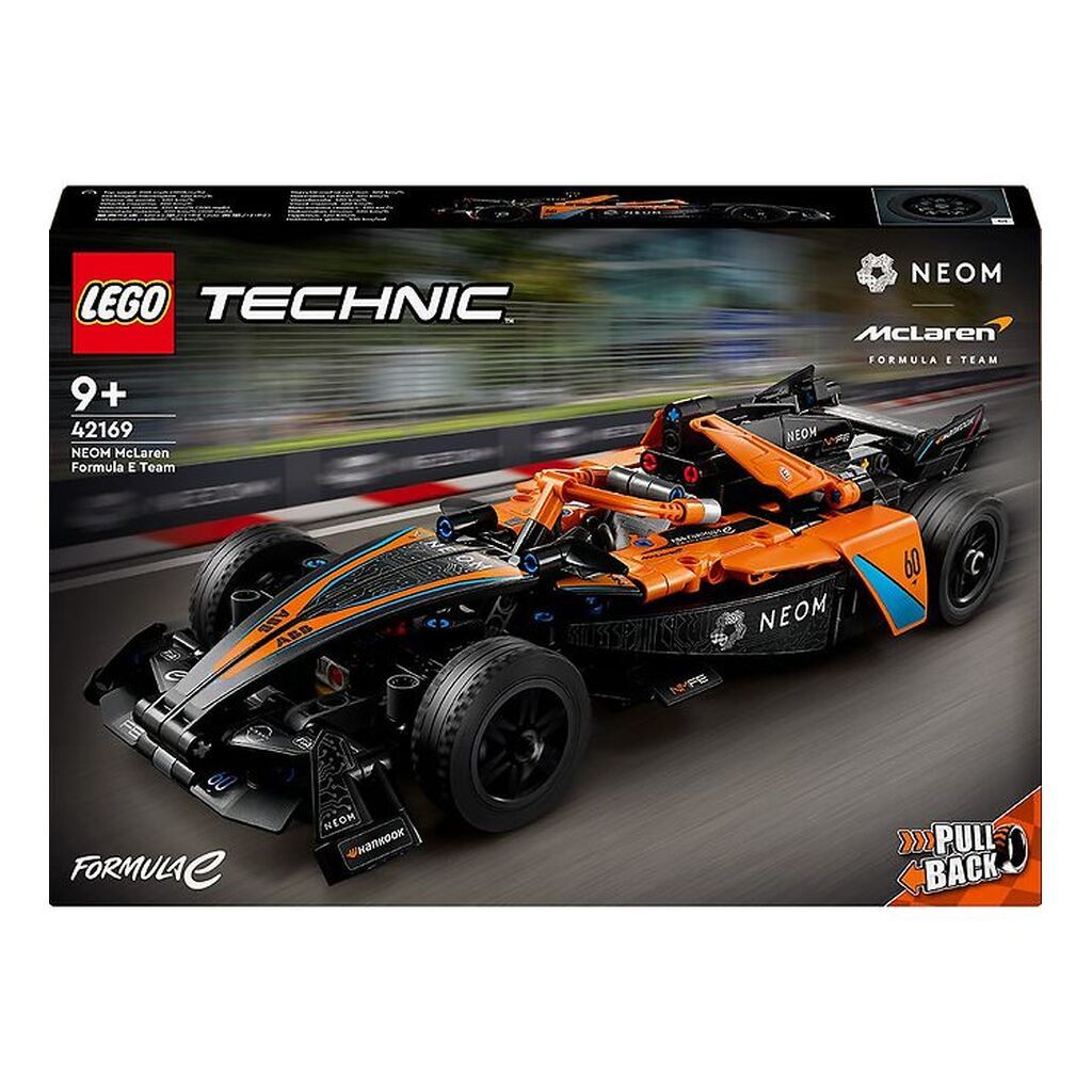 LEGOÂ® Technic - NEOM McLaren Formula E-Racerbil 42169 - 452 Dele