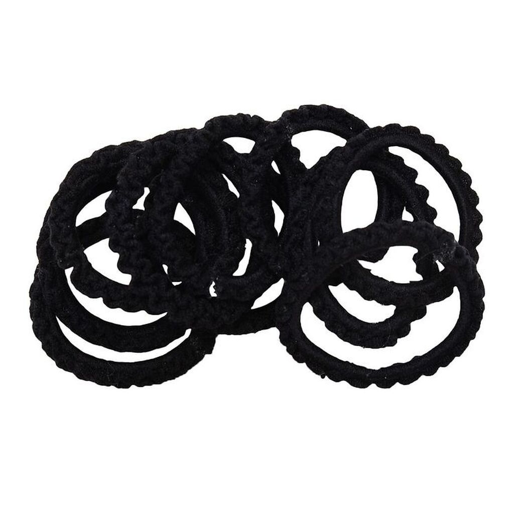 Little Wonders Hårelastikker - Liv - 10-Pak - Sort