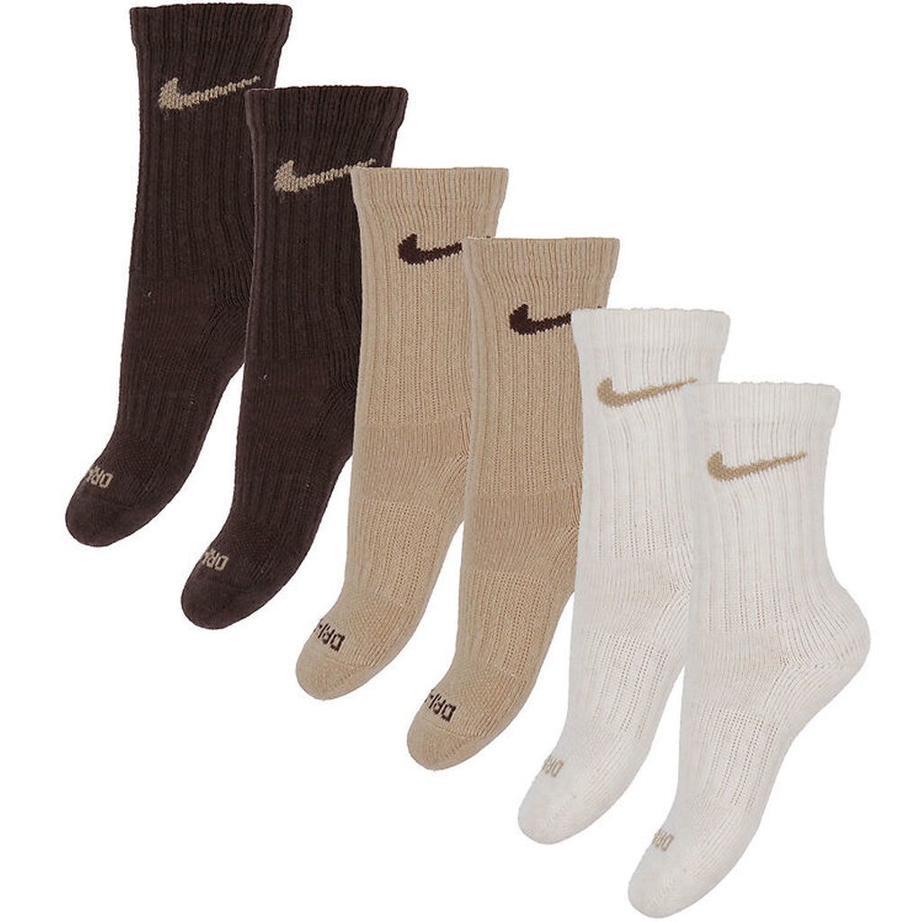 Nike Strømper - Performance Basic - 6-pak - Hemp