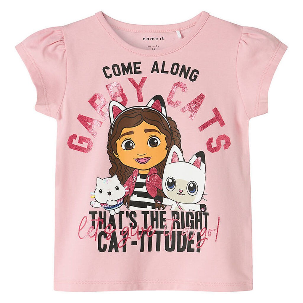 Name It T-shirt - NmfMaba - Gabby - Cameo Pink