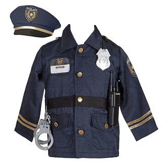Great Pretenders Udklædning - Politi - Navy