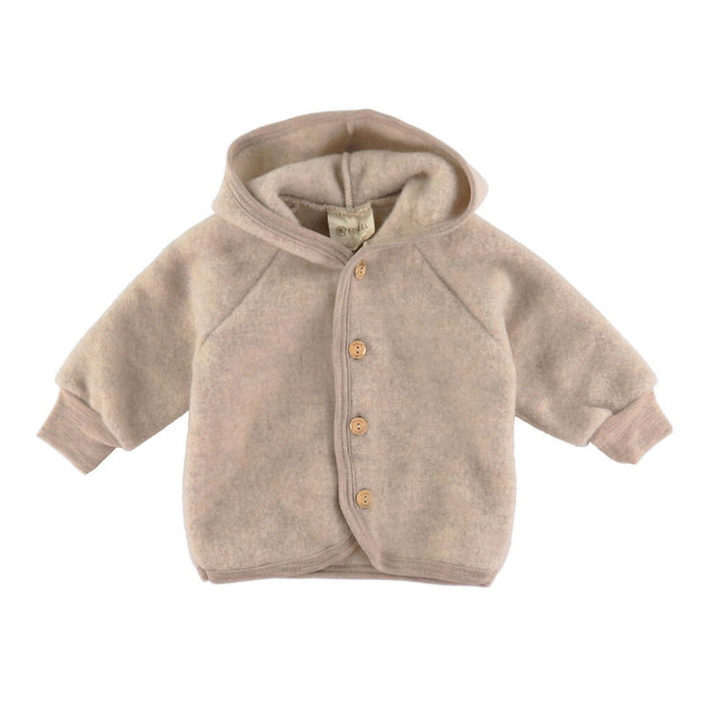 Engel Cardigan - Uld - Sand Melange