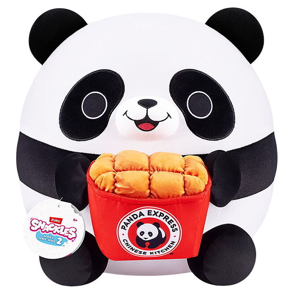 Snackles Bamse - 25 cm - Pandaen Andy m. Panda Express
