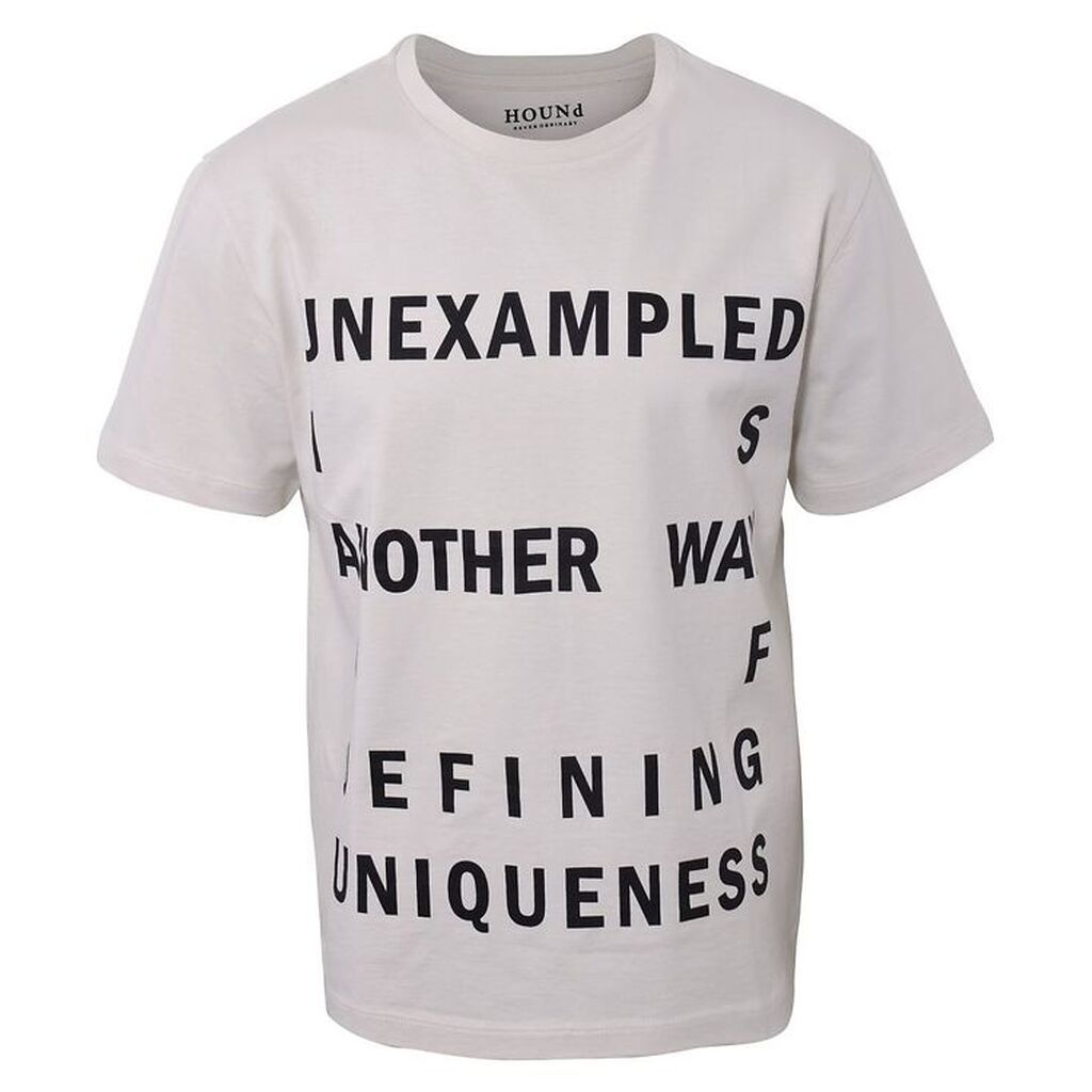 Hound T-shirt - Bone White