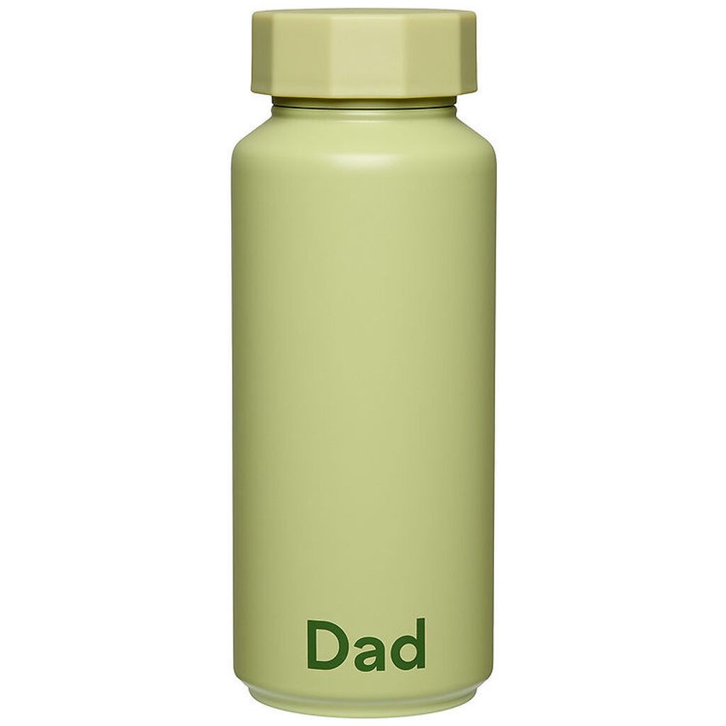 Design Letters Termoflaske - 500 ml - Dad - Nile Green