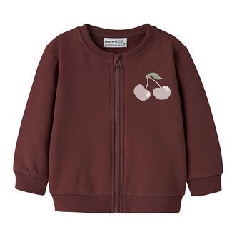 Name It Cardigan - NbfVrillie - Oxblood Red/Cherry