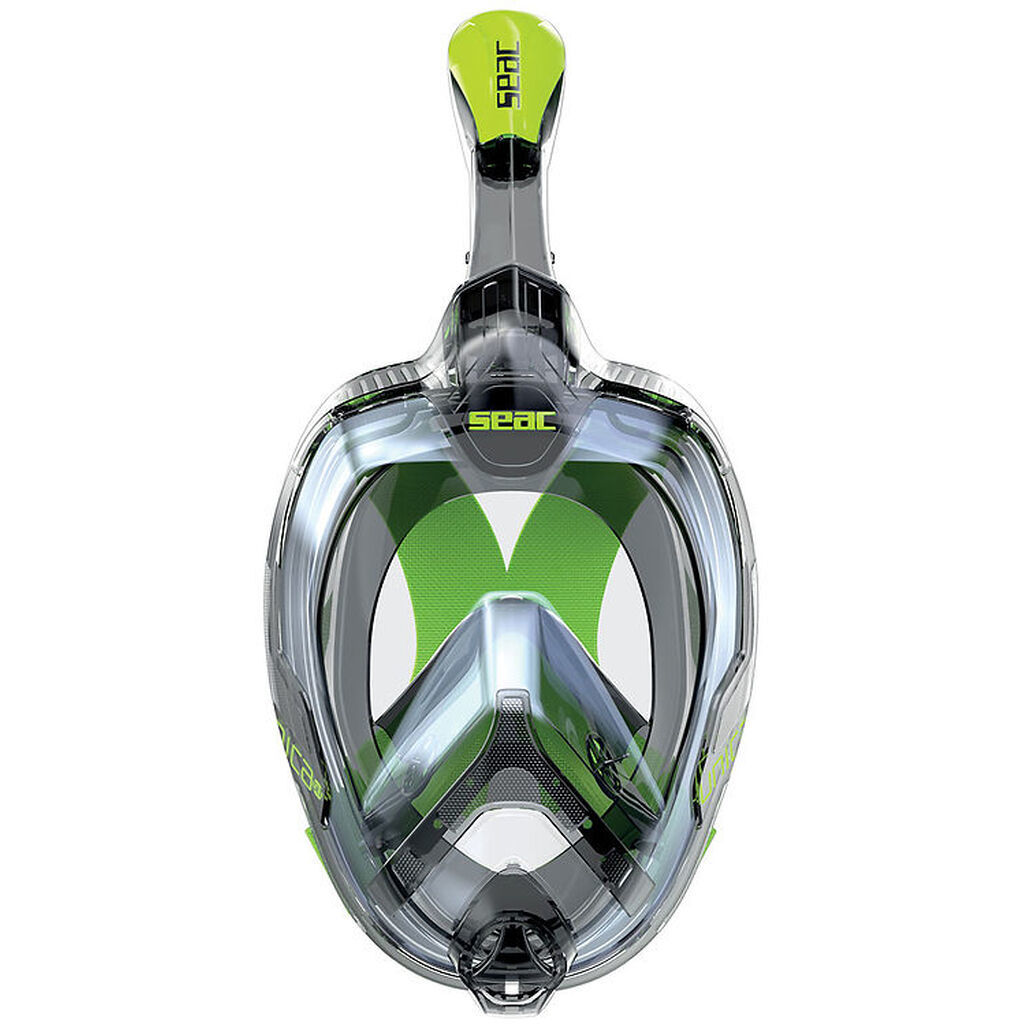 Seac Snorkelmaske - Magica L/XL - Sort/Lime
