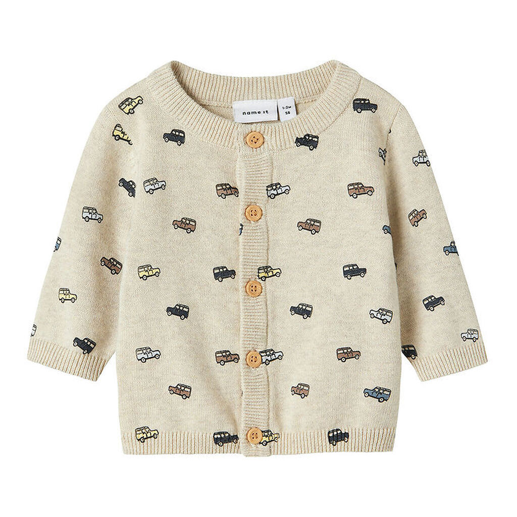 Name It Cardigan - Strik - NbmHurry - Peyote Melange
