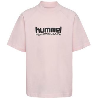 Hummel T-shirt - HmlJR Dance - Barely Pink m. Logo