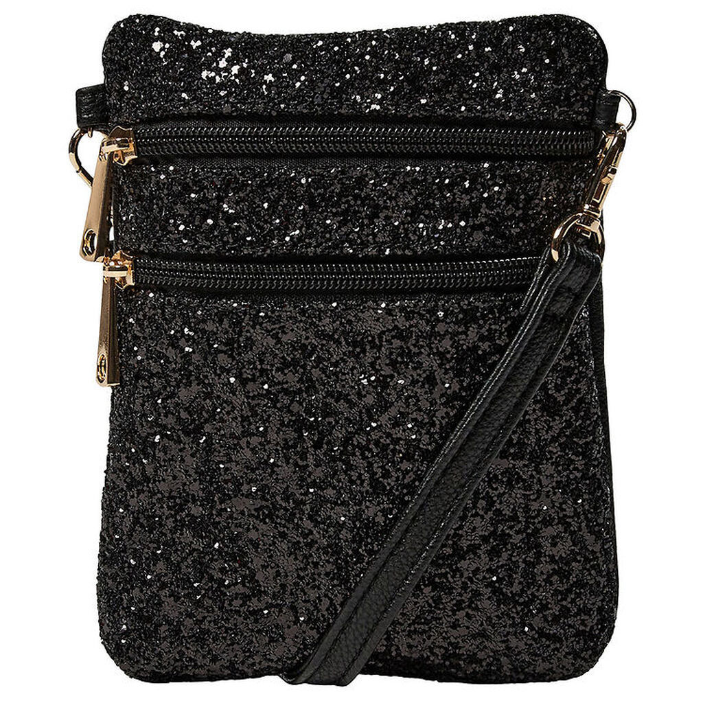 Sofie Schnoor Skuldertaske - Sort Glitter