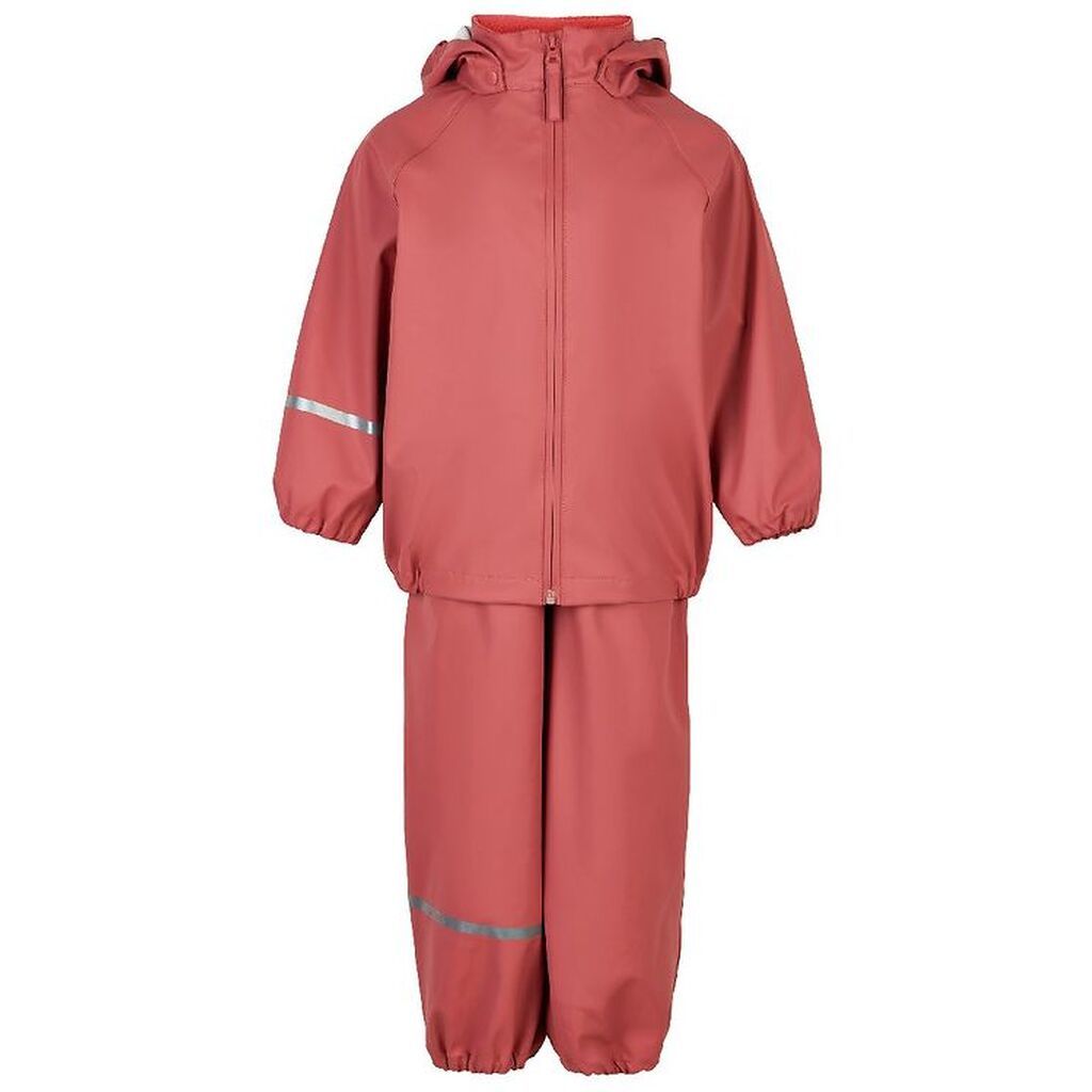 CeLaVi Regntøj m. Seler - Recycled PU - Dusty Ceder