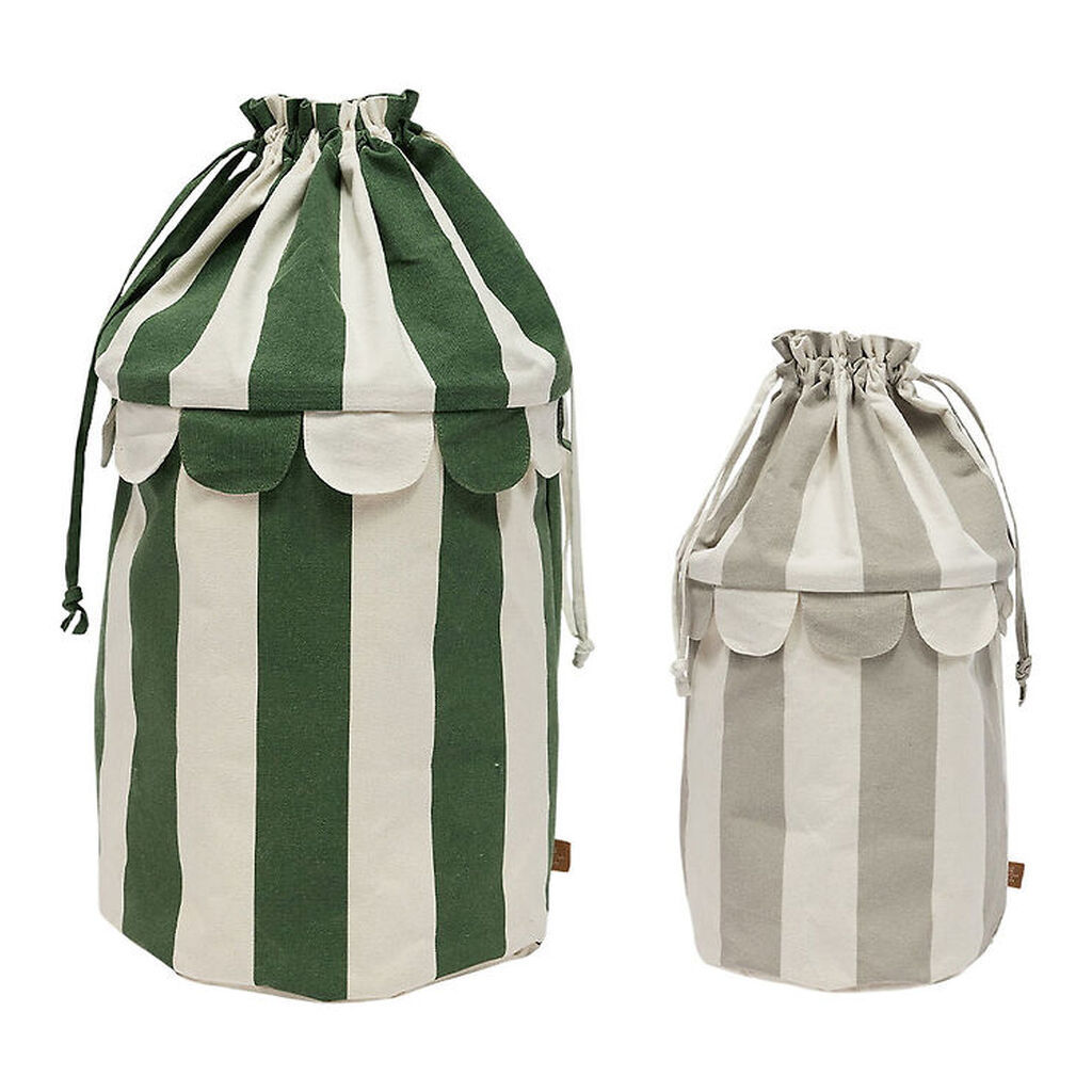 OYOY Opbevaringskurve - 2-pak - Clay/ Green