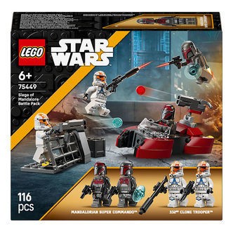 LEGOÂ® Star Wars - Battle Pack Med Belejringen Af Mandalore 75449