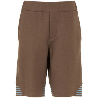 Emporio Armani Shorts - Piqué - Chocolate Chip