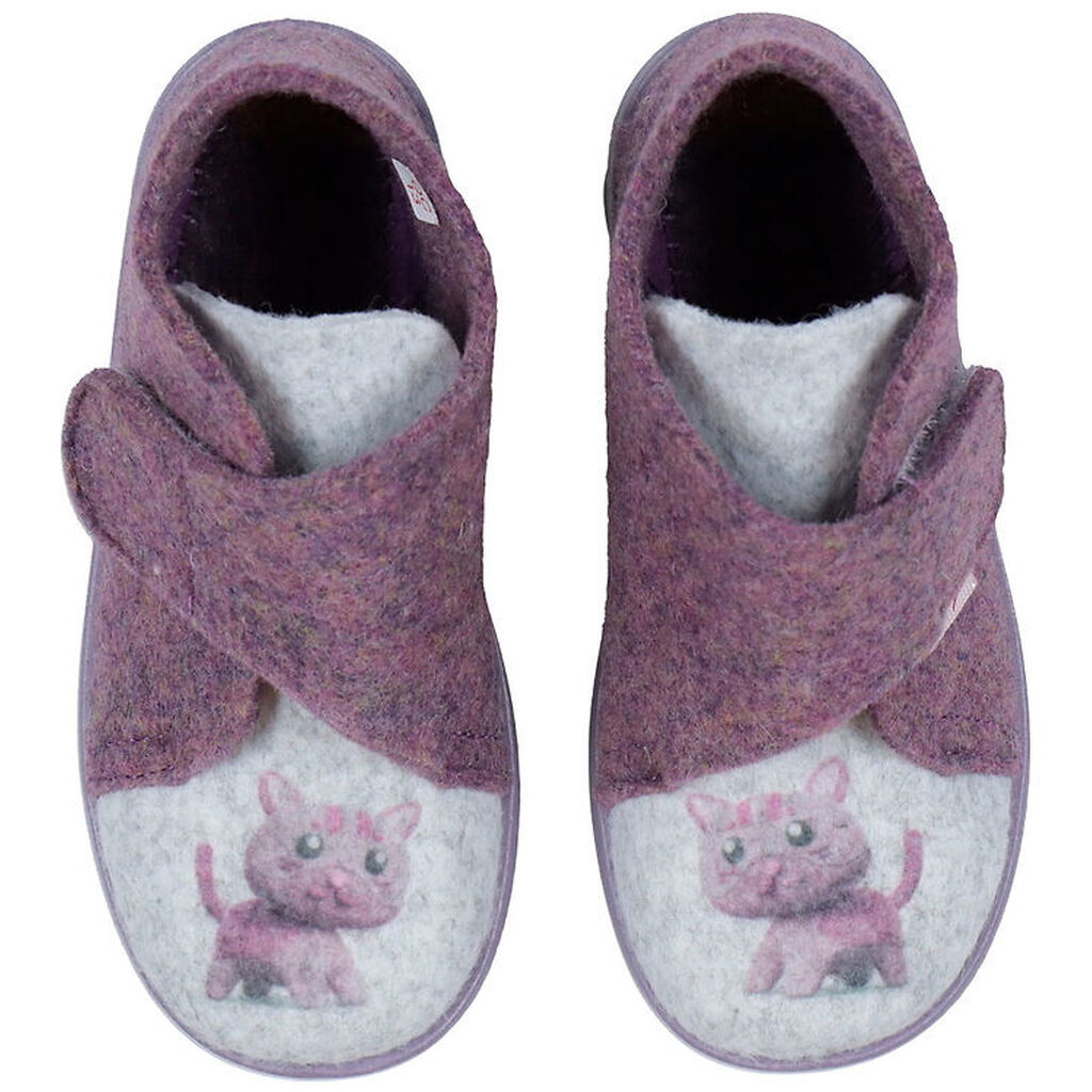 Superfit Hjemmesko - Happy Octi - Uld - Lilac