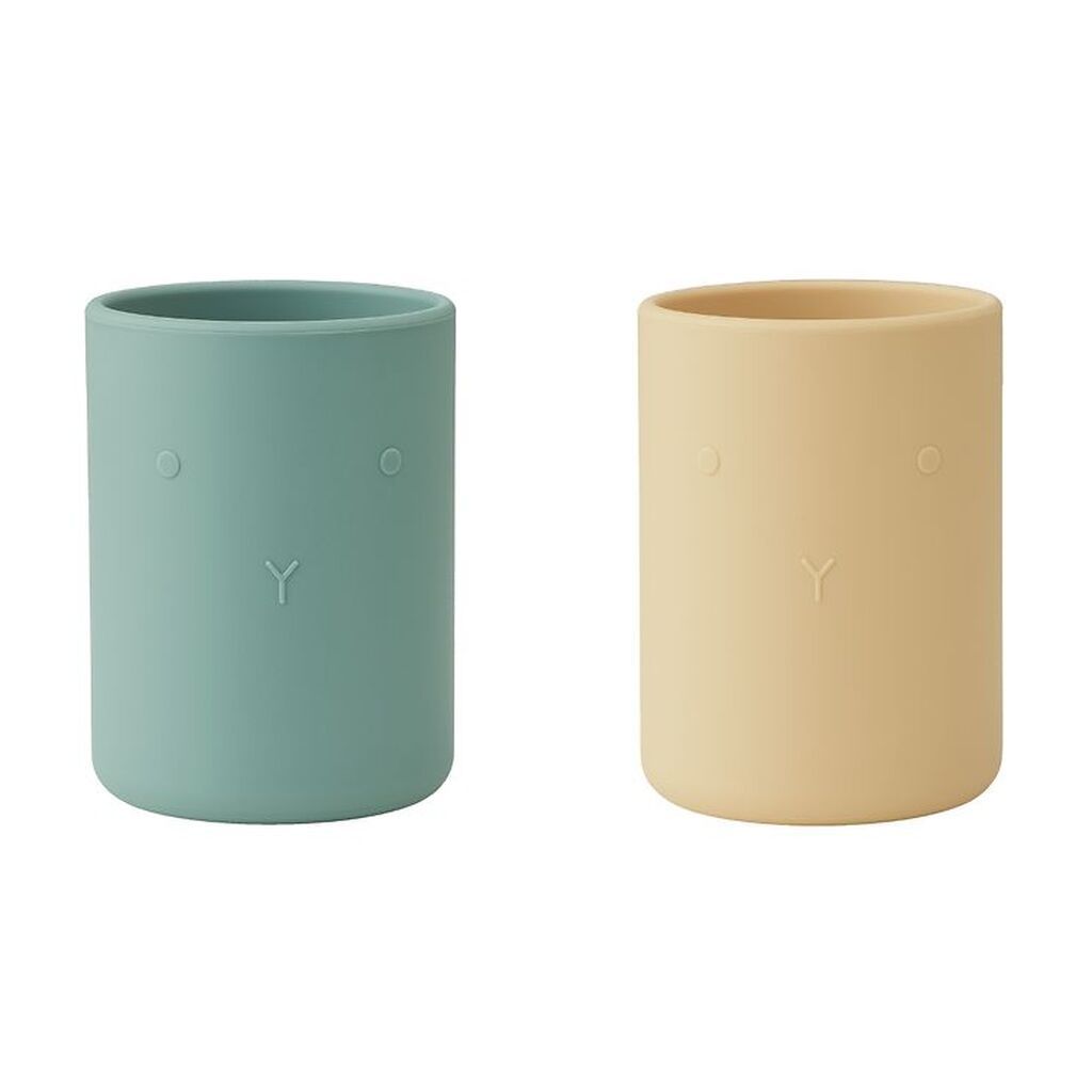 Liewood Kopper - 2-pak - Silikone - Ethan - Kanin - Peppermint