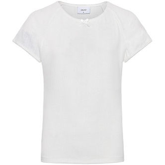 Grunt T-shirt - GRPlujol - Hvid m. Hulmønster