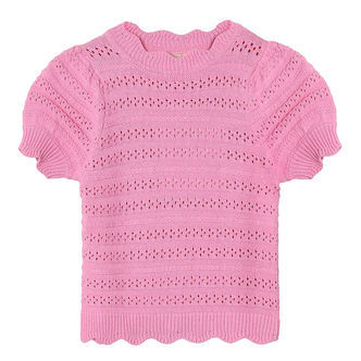 Fliink T-shirt - Strik - Magic - Begonia Pink