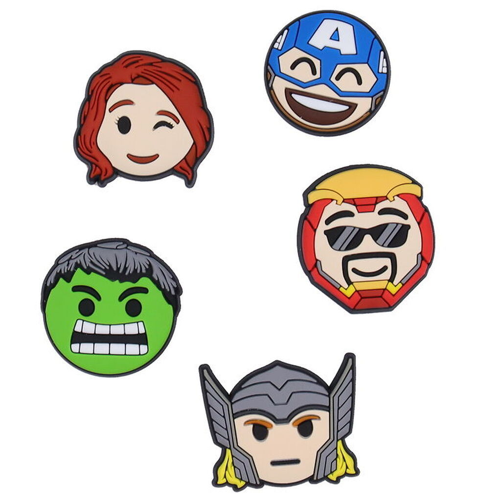 Crocs Vedhæng - Marvel Avengers - 5-pak