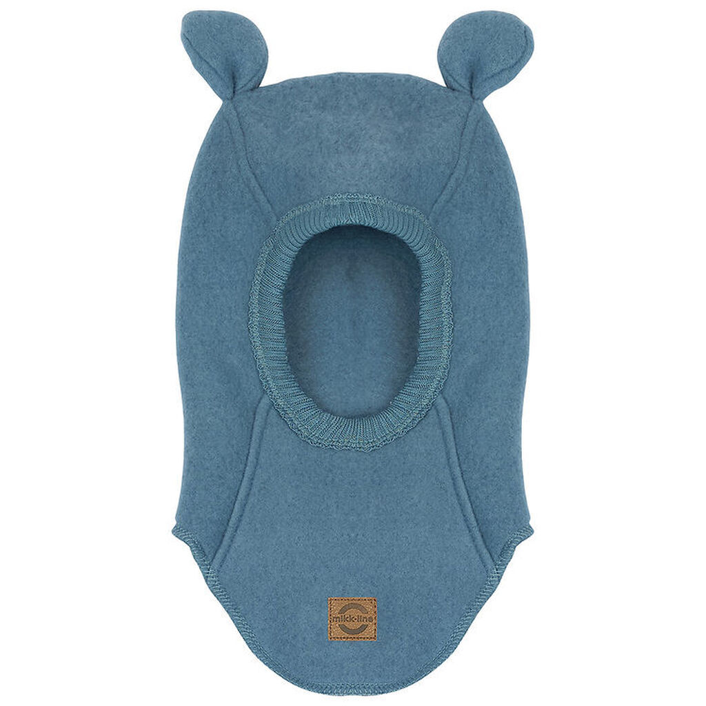 Mikk-Line Elefanthue m. Øre - Uld - 1-Lags - Flint Stone