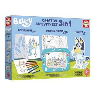 Educa Kreasæt - Bluey - 3 In 1 Creative Activity Set