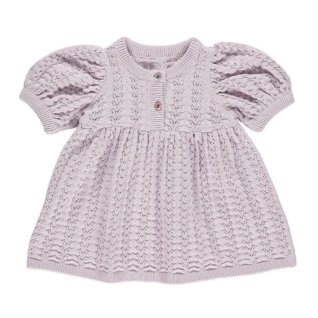 Müsli Kjole - Strik - Needle Out - Soft Lilac