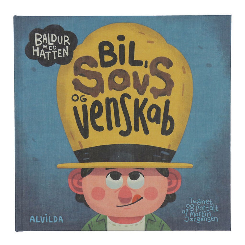 Alvilda Bog - Baldur Med Hatten - Bil, Sovs og Venskab - DA