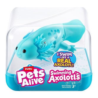 Pets Alive Badelegetøj - Swimming Axolotl - Blå