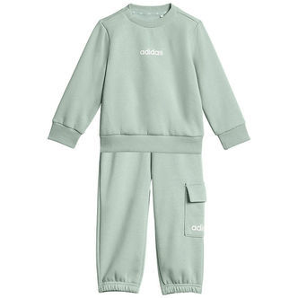 Adidas Performance Sweatsæt - I LIN FL JOG - Wosa/White