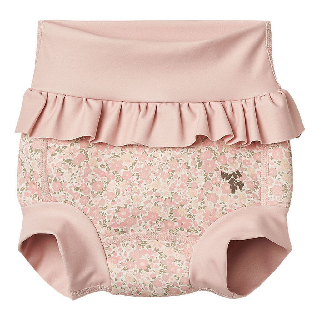 Wheat Blebadebukser - UV40+ - Neopren - Ivory Flower Meadow