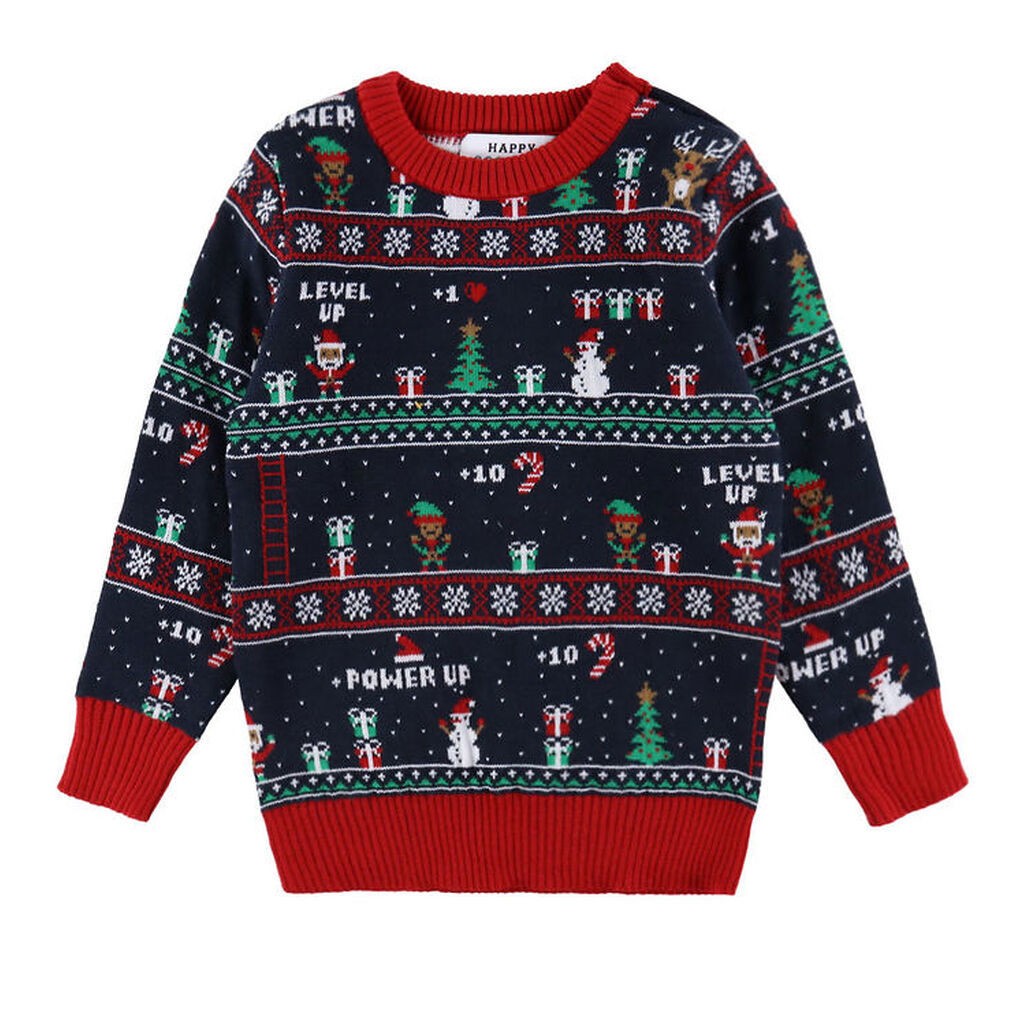 Jule-Sweaters Bluse - Strik - Vintage Gaming Sweater