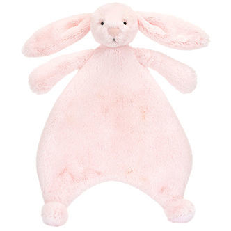 Jellycat Nusseklud - 27x20 cm - Bashful Bunny - Baby Pink