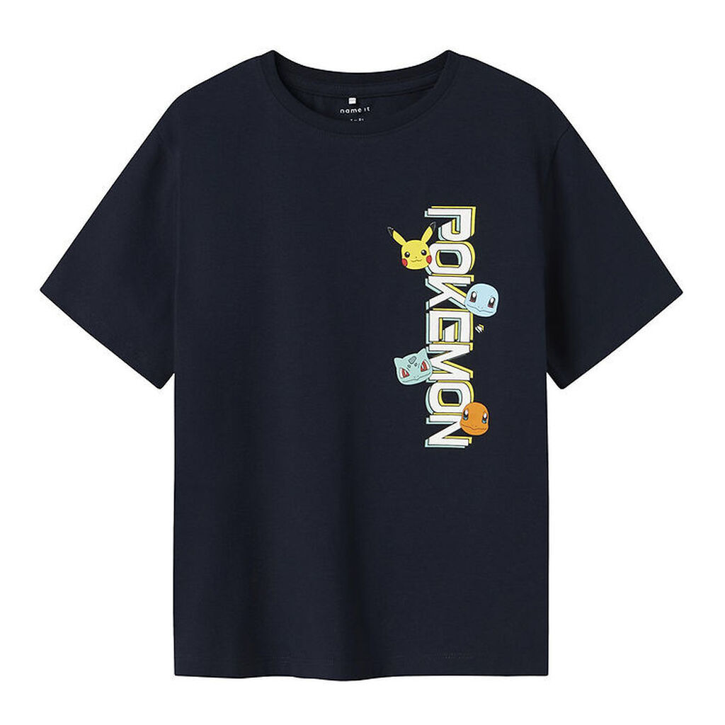 Name It T-shirt - NkmMat Pokemon - Navy Blazer