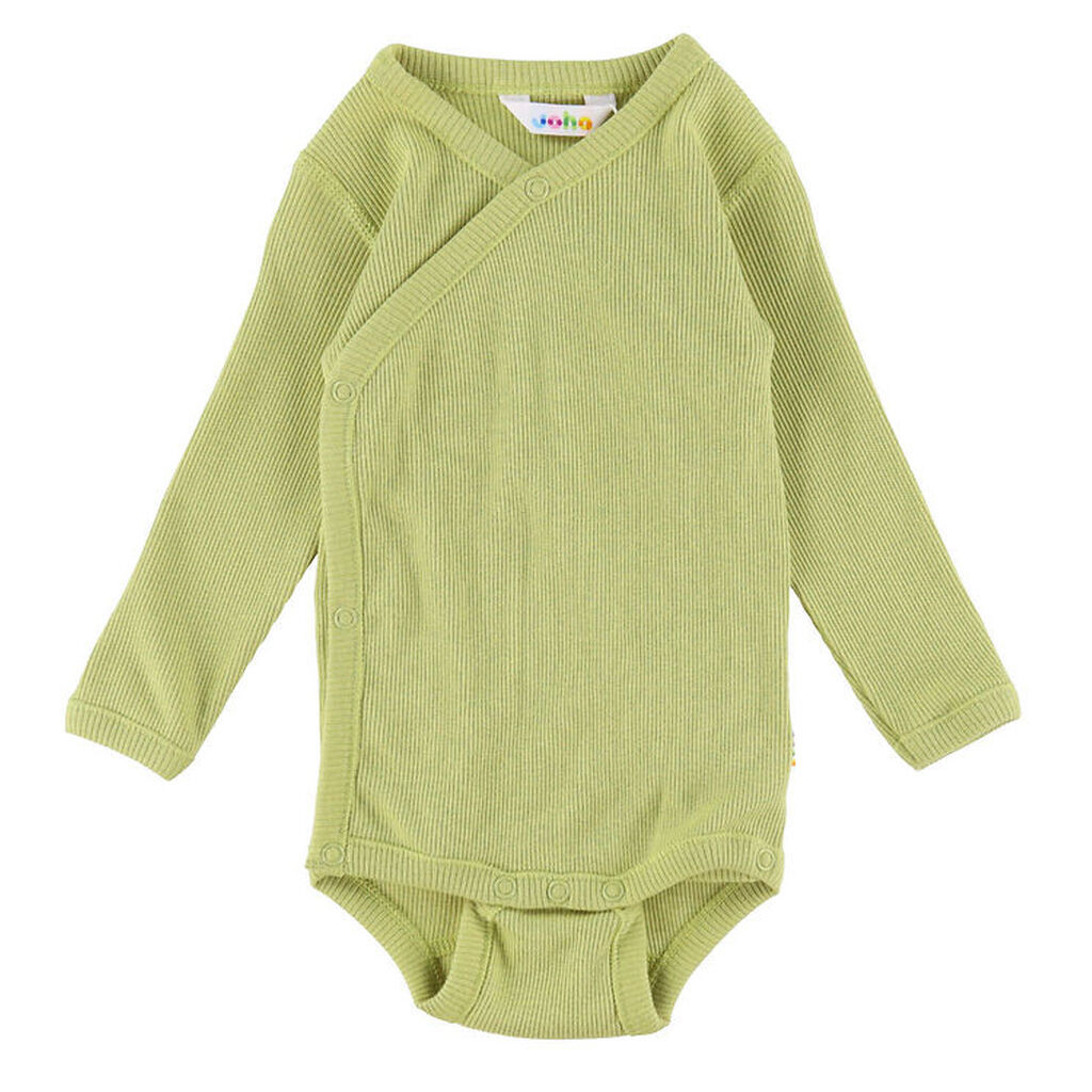 Joha Slå om Body l/æ - Rib - Støvet Grøn