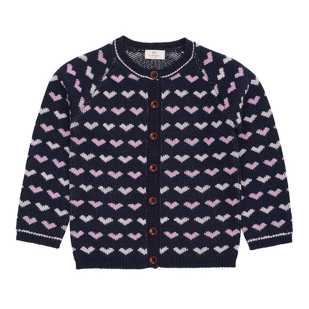 Copenhagen Colors Cardigan - Uld - Strik - Merino Heats - Navy