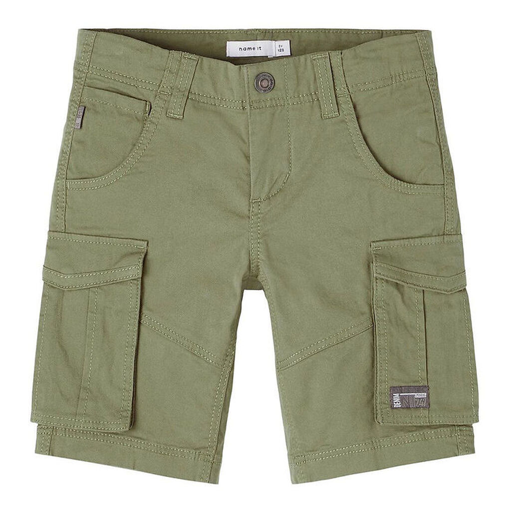 Name It Shorts - Cargo - Noos - NkmRyan - Deep Lichen Green