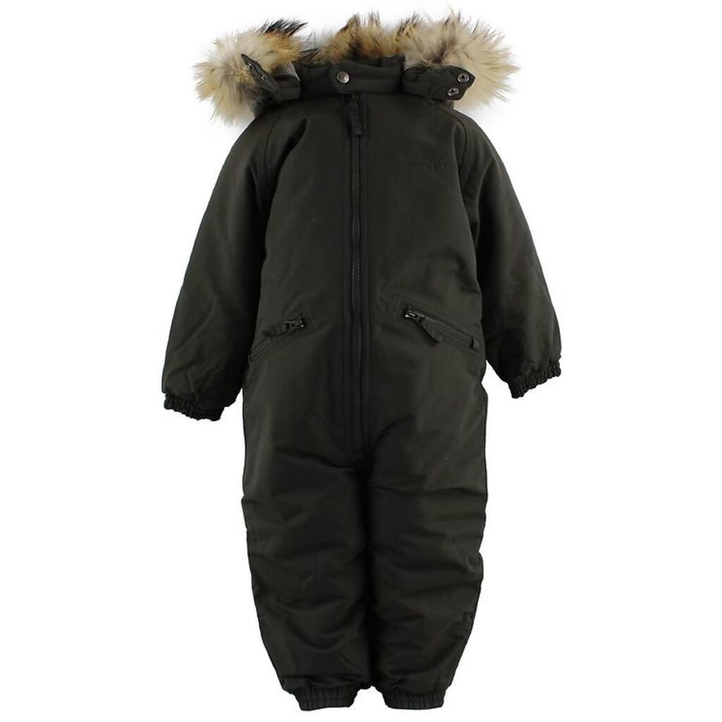 Ver de Terre Flyverdragt m. Pels - Mørkebrun