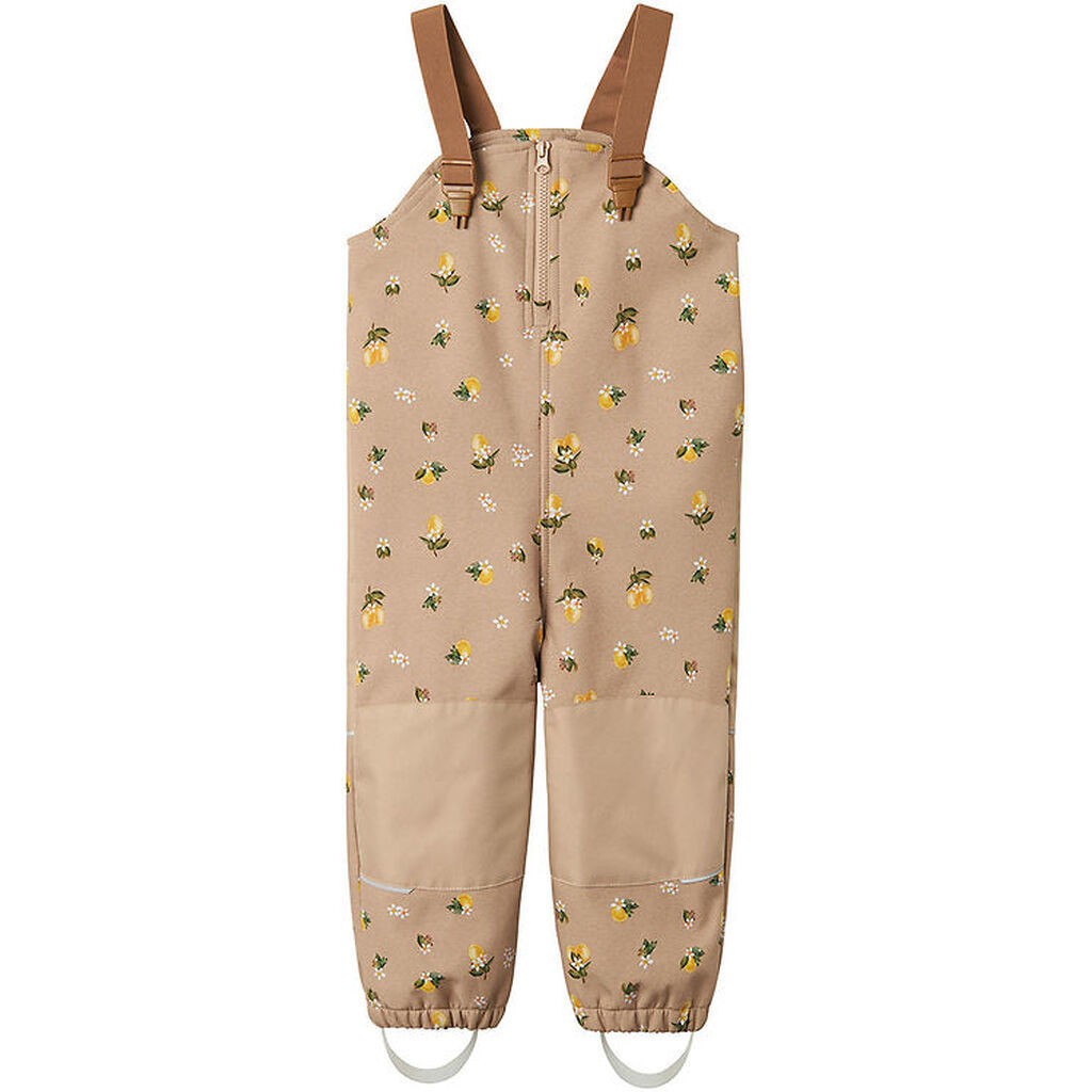 Name It Softshellbukser m. Fleece/Seler - NmfAlfa08 - Light Taup