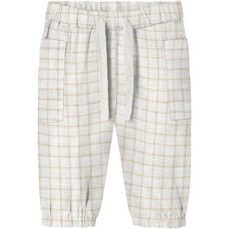 Name It Bukser - NbmHalom - Bright White