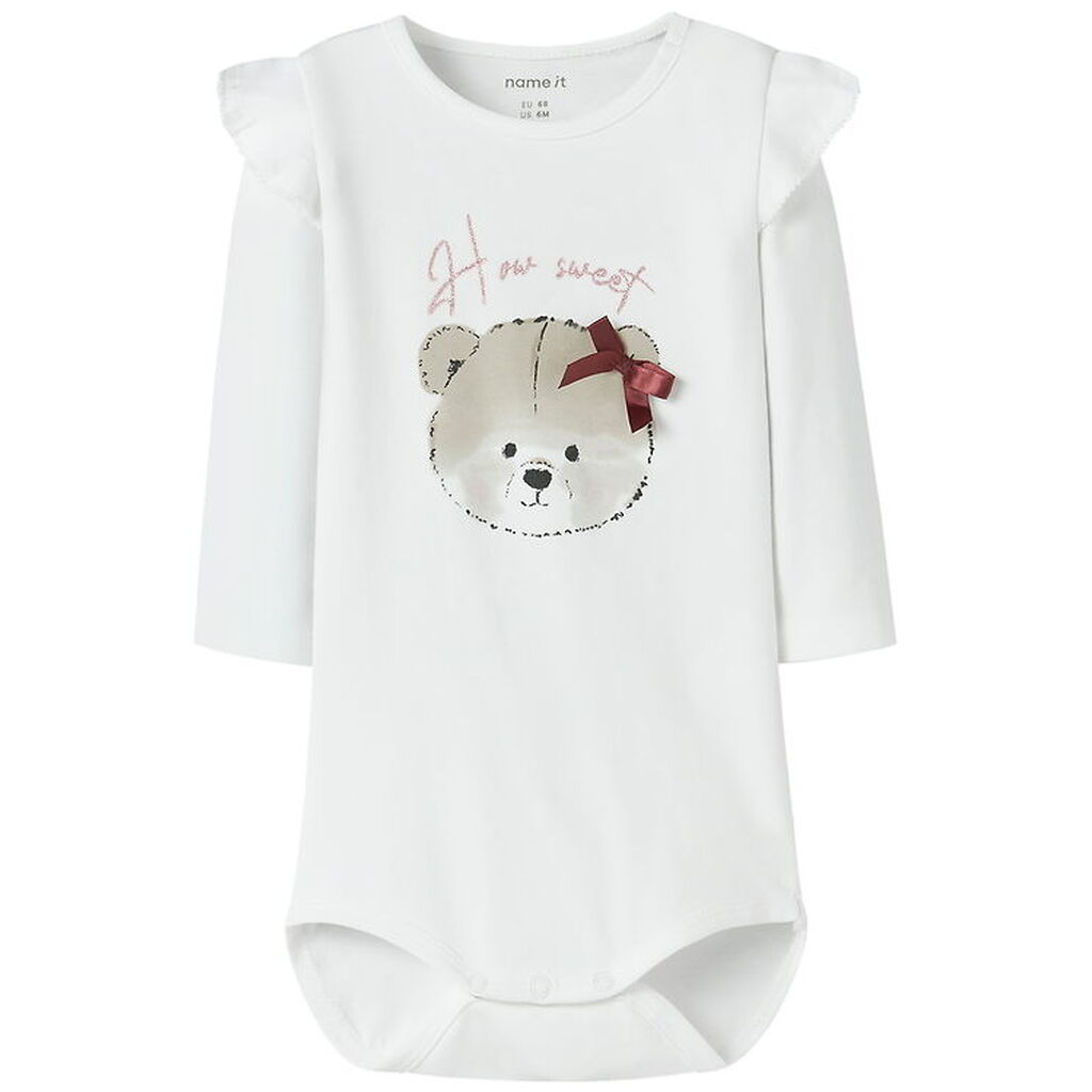 Name It Body l/æ - NbfRindy - Bright White