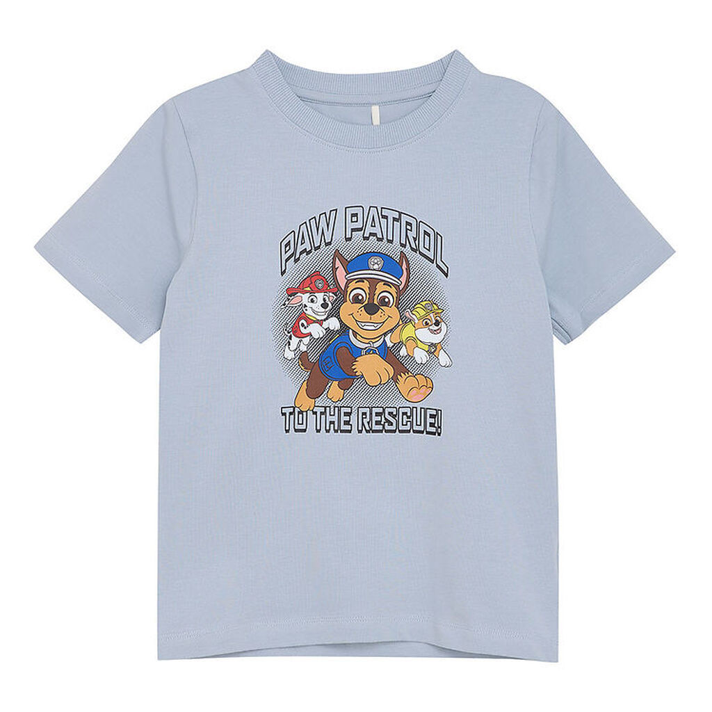Minymo T-shirt - Paw Patrol - Blue Fog
