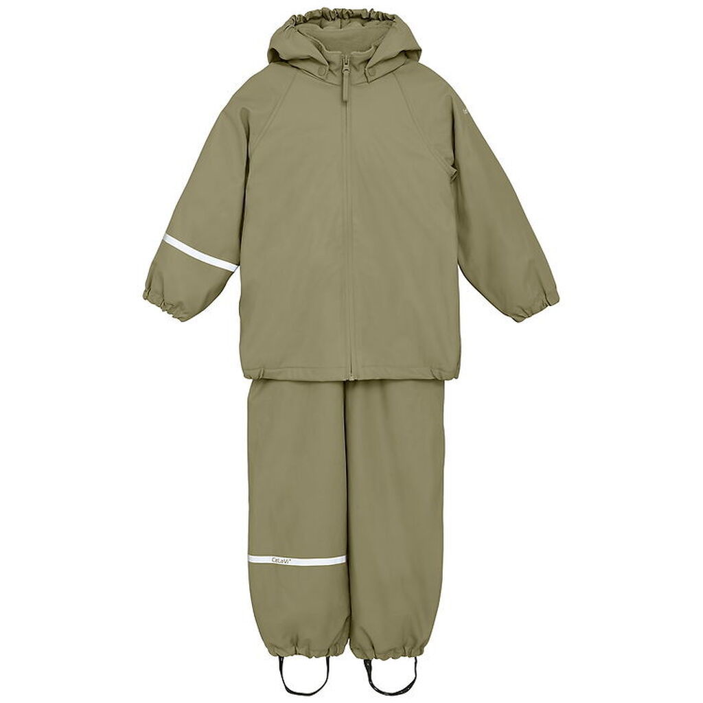 CeLaVi Regntøj m. Seler/Fleece - Recycle PU - Overland Trek