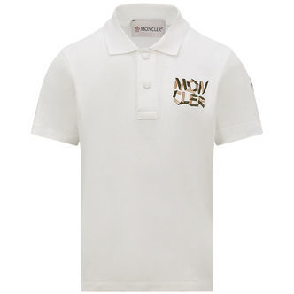 Moncler Polo - Hvid
