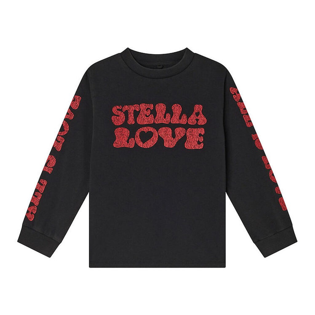 Stella McCartney Kids Bluse - Sort m. Rød