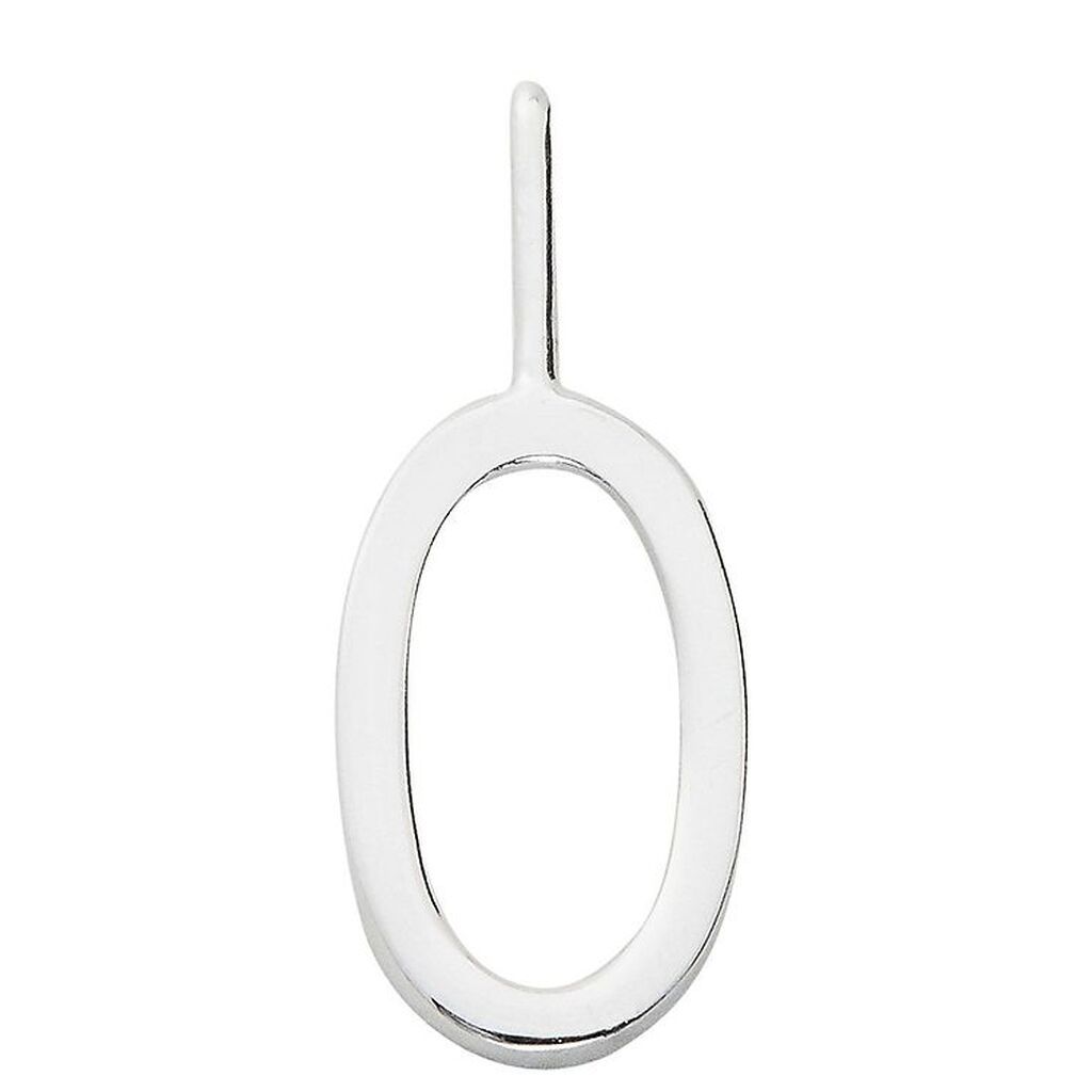 Design Letters Vedhæng Til Halskæde - O - Sølv