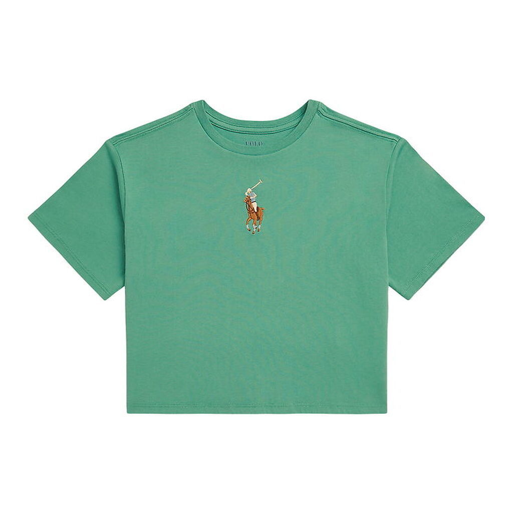Polo Ralph Lauren T-shirt - Cropped - Grøn